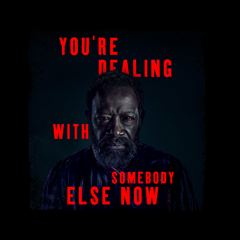 Fear The Walking Dead Season 6 Morgan Quote Black Mug