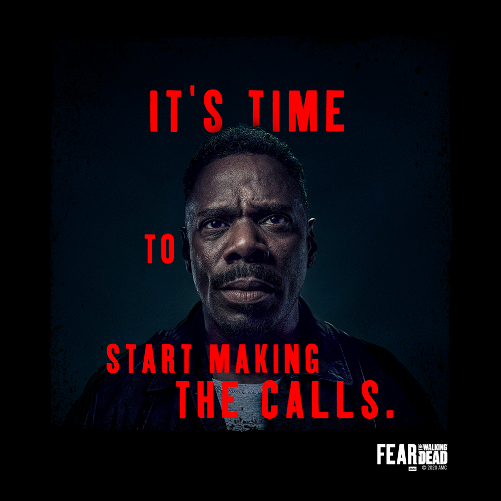 Fear The Walking Dead Season 6 Strand Quote Fleece Crewneck Sweatshirt