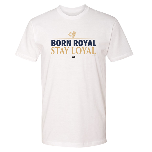 Growing Up Hip Hop Born Royal Adult Short Sleeve T-Shirt