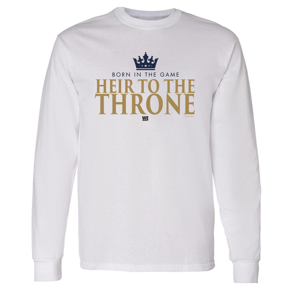 Growing Up Hip Hop Heir To The Throne Adult Long Sleeve T-Shirt