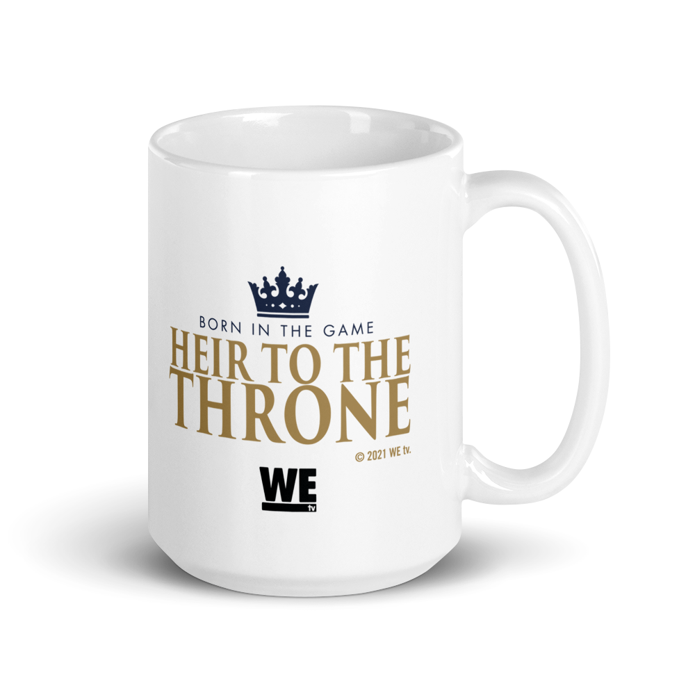 Growing Up Hip Hop Heir To The Throne White Mug