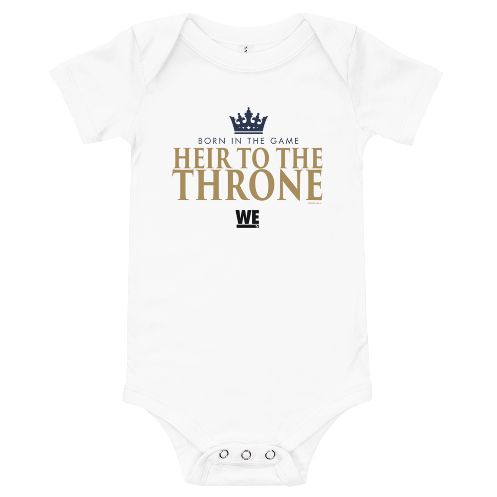 Growing Up Hip Hop Heir To The Throne Baby Bodysuit