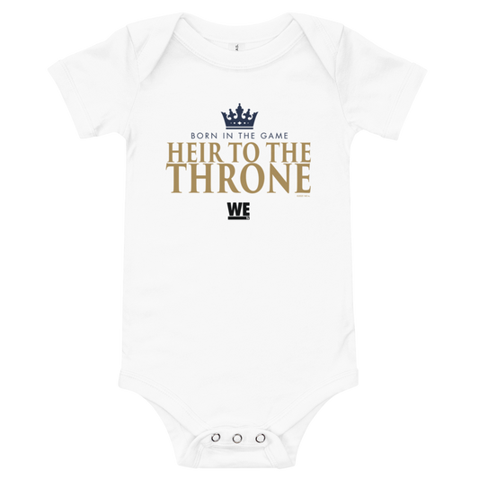 Growing Up Hip Hop Heir To The Throne Baby Bodysuit