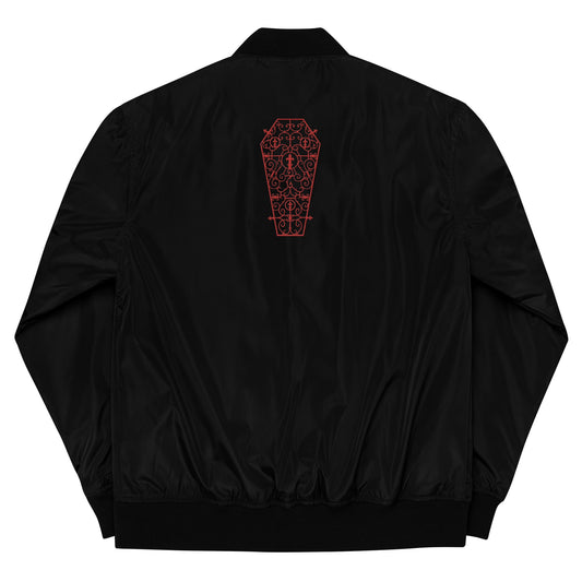 Anne Rice's Interview With The Vampire Coffin Premium Recycled Bomber Jacket