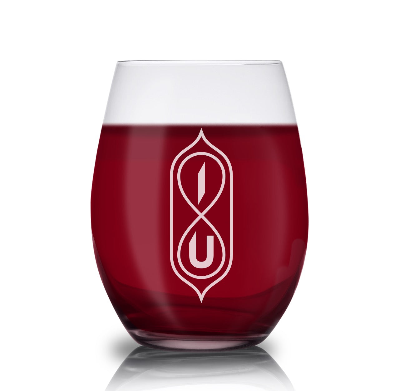 Anne Rice's Interview With The Vampire Hourglass Laser Engraved Stemless Wine Glass