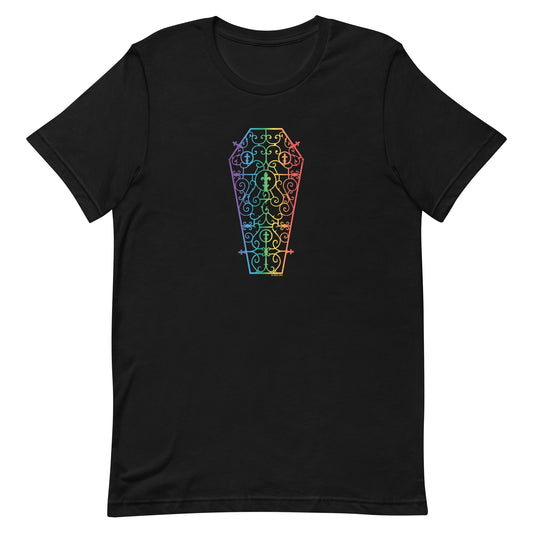 Anne Rice's Interview With The Vampire Love Rainbow Coffin Adult T-Shirt