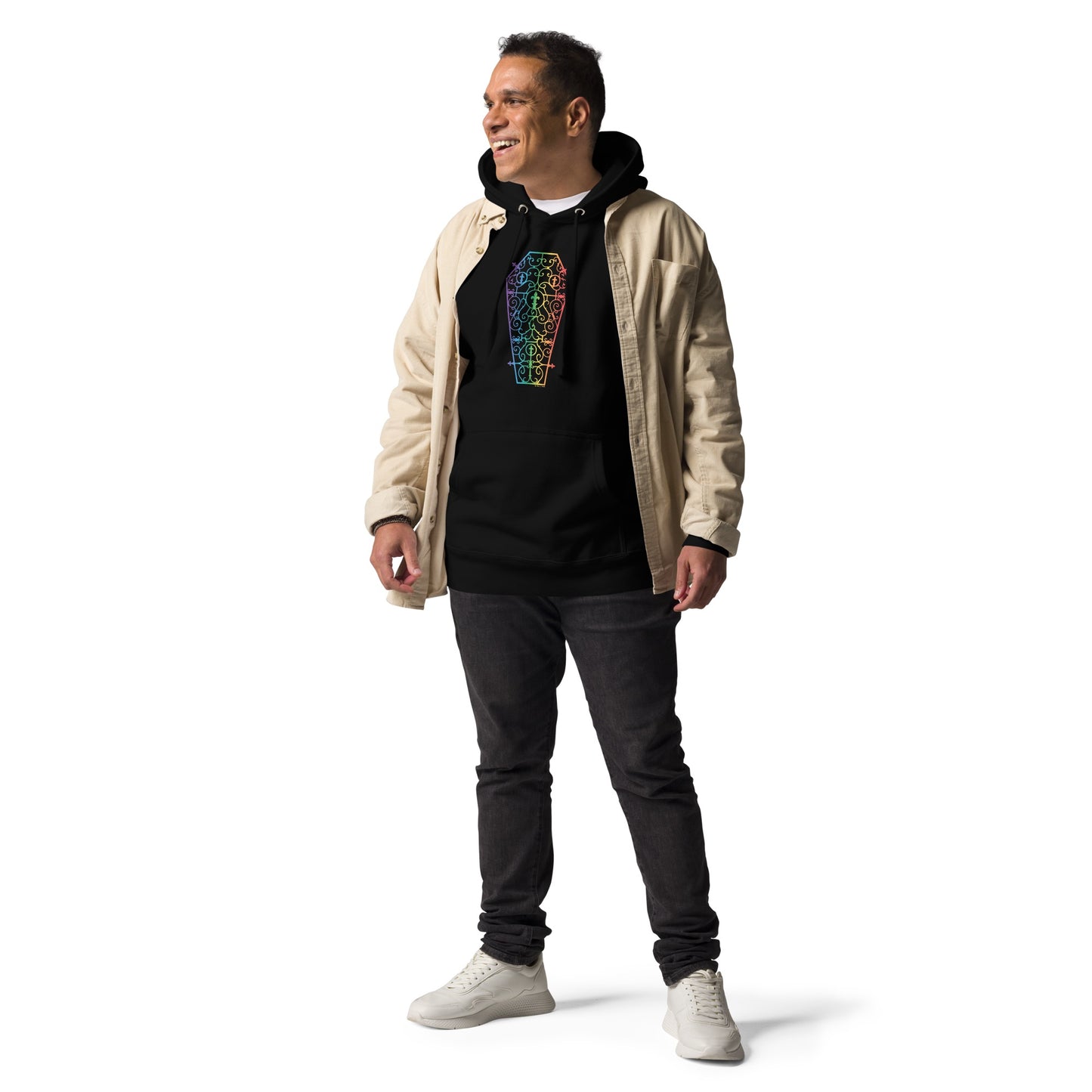 Anne Rice's Interview With The Vampire Love Rainbow Coffin Adult Hoodie