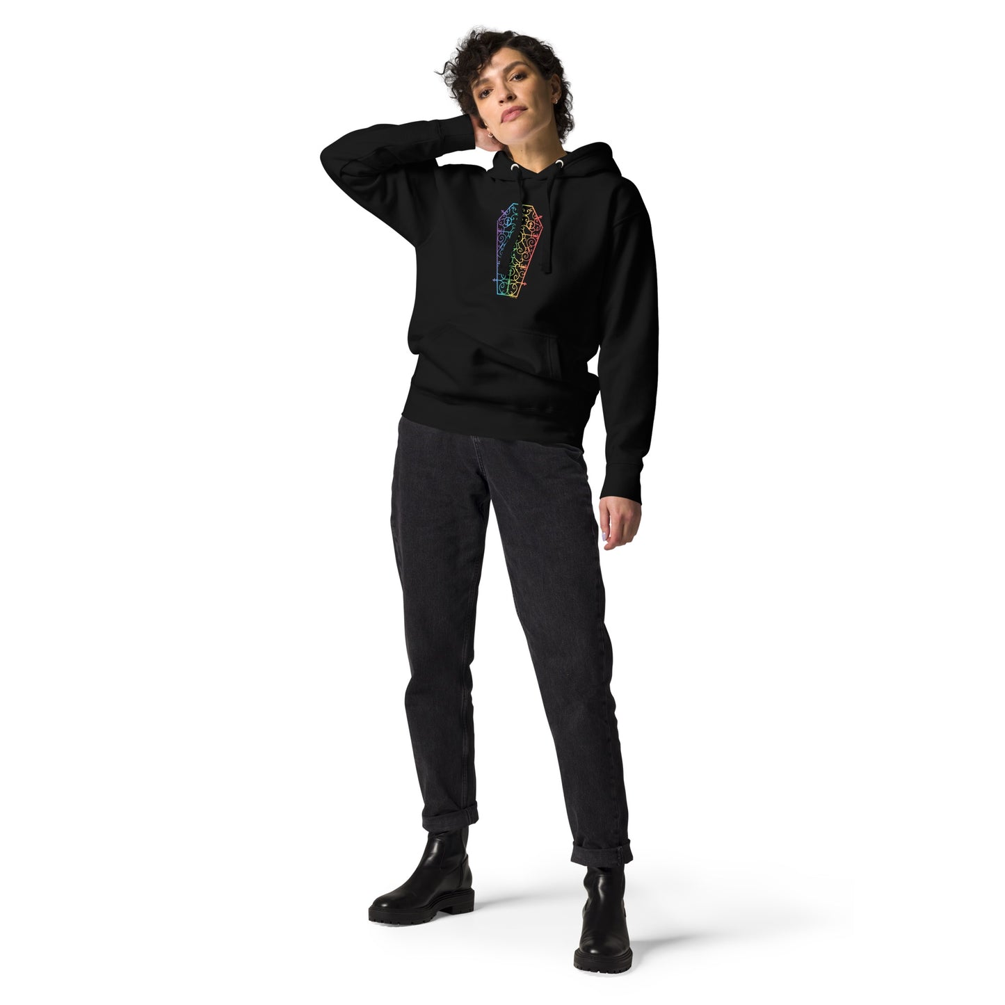 Anne Rice's Interview With The Vampire Love Rainbow Coffin Adult Hoodie