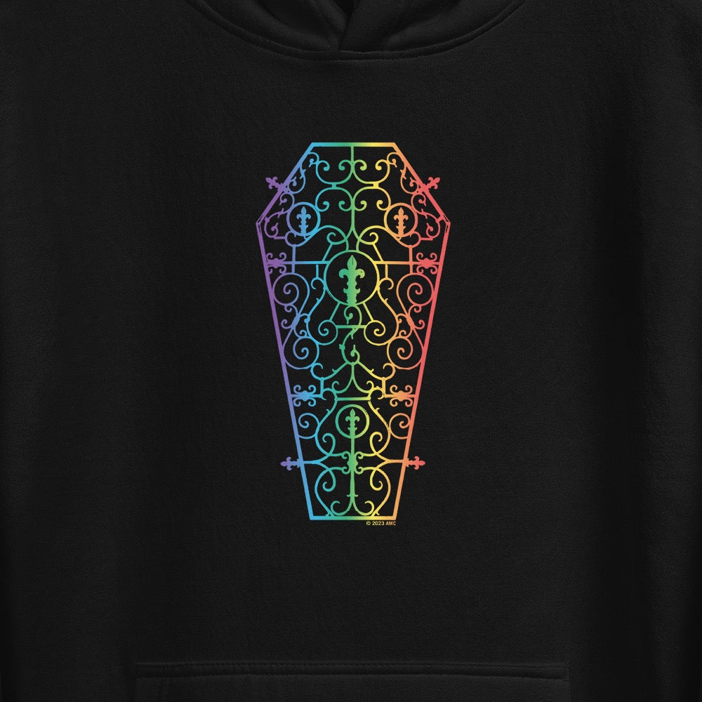 Anne Rice's Interview With The Vampire Love Rainbow Coffin Adult Hoodie