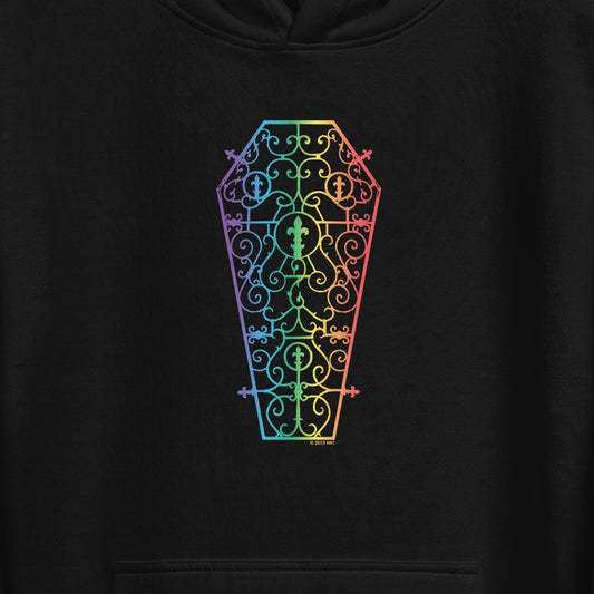 Anne Rice's Interview With The Vampire Love Rainbow Coffin Adult Hoodie