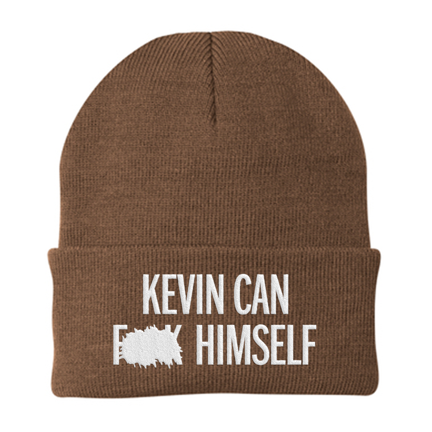 Kevin Can F**k Himself Logo Embroidered Beanie