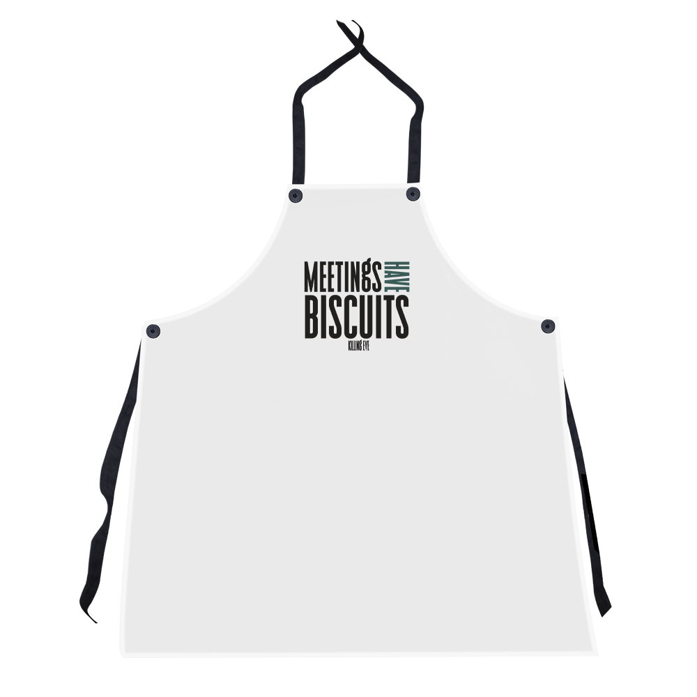 Killing Eve Meetings Have Biscuits Apron