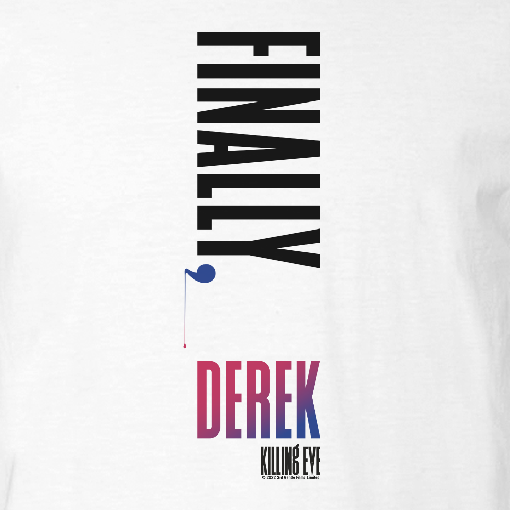 Killing Eve Finally, Derek Adult Short Sleeve T-Shirt
