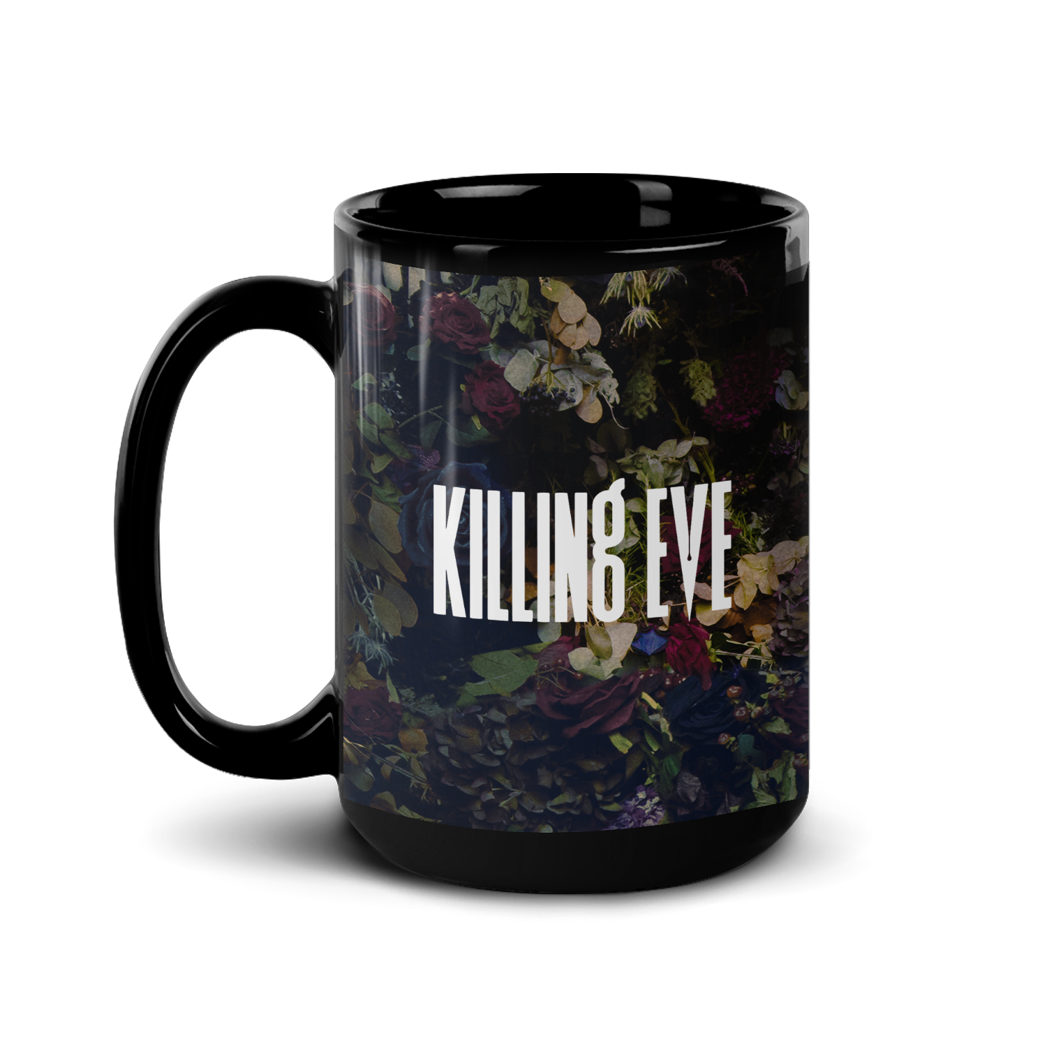 Killing Eve Season 4 Key Art Black Mug