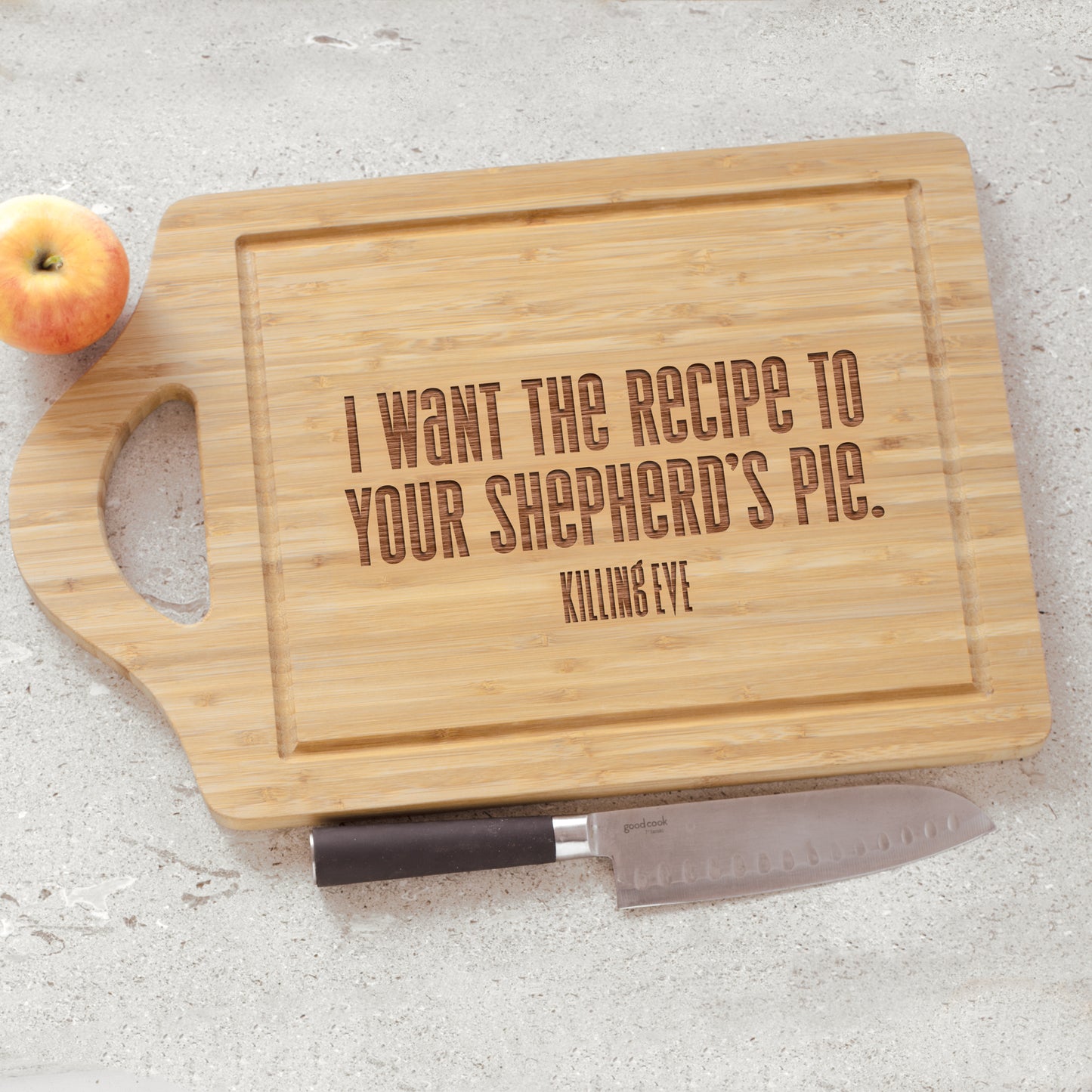 Best Cook Ever Funny Wood Cutting Board