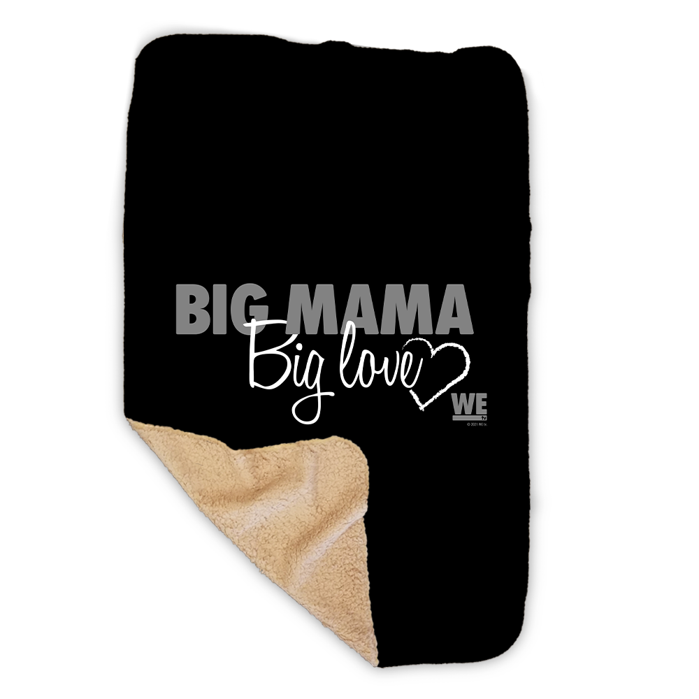 Mama June Big Mama Big Love Sherpa Blanket