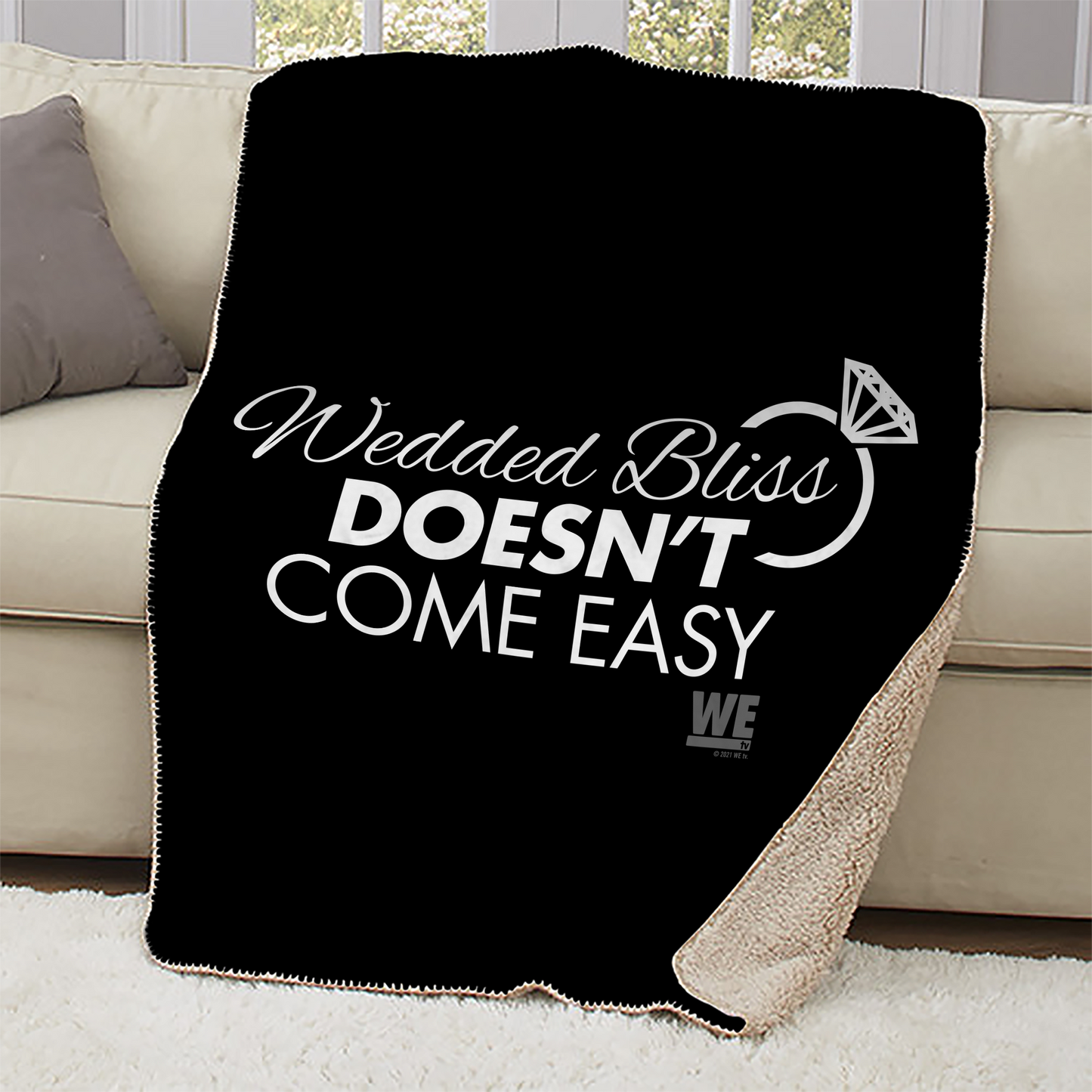 Marriage Boot Camp Wedded Bliss Sherpa Blanket