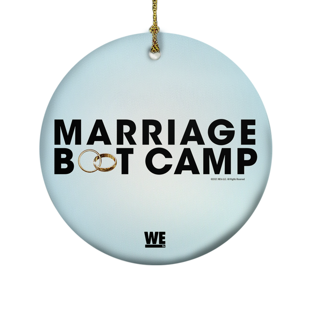 Marriage Boot Camp Logo Double-Sided Ornament