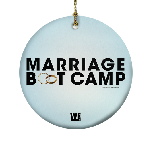 Marriage Boot Camp Logo Double-Sided Ornament