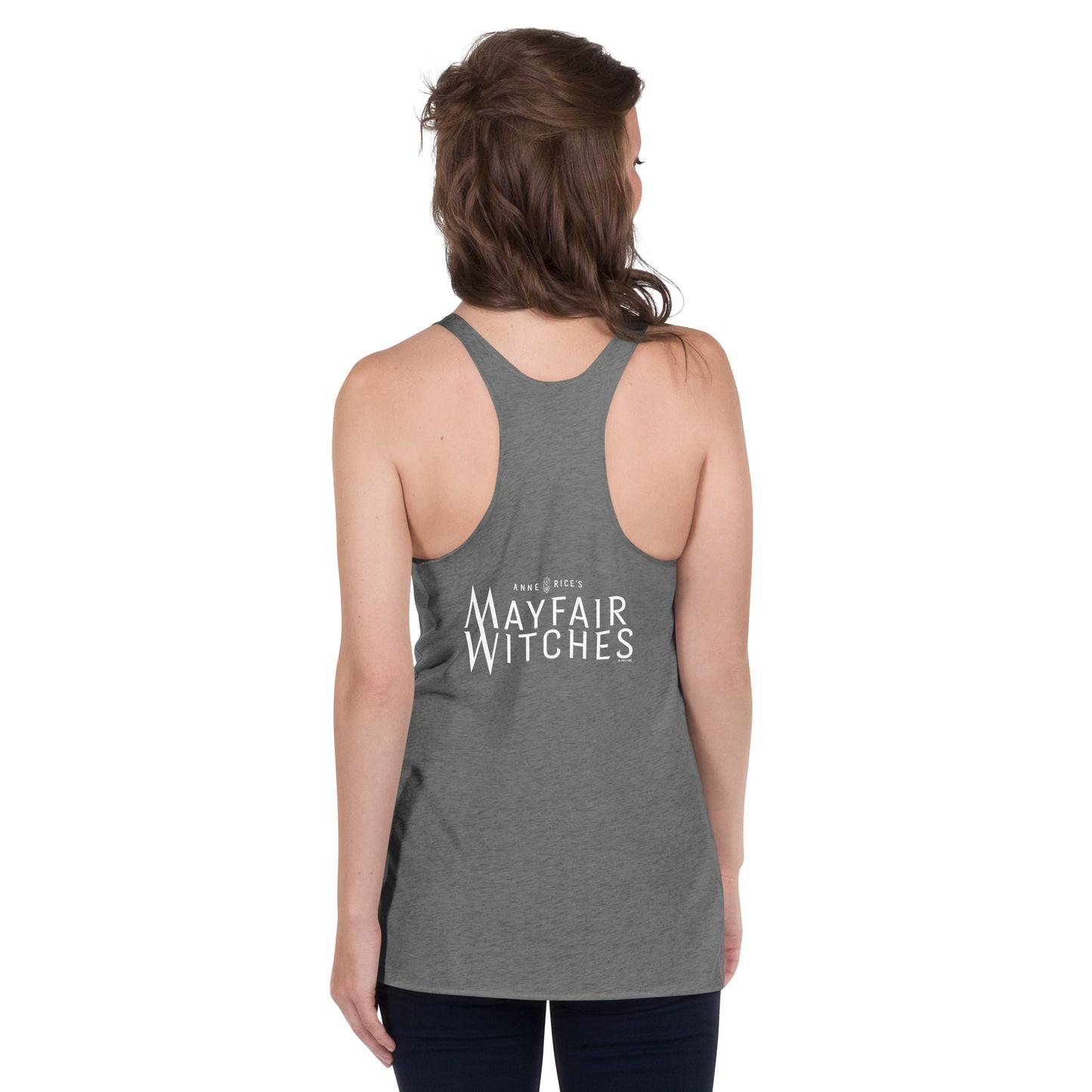 Anne Rice's Mayfair Witches Talamasca Women's Tri-Blend Racerback Tank Top