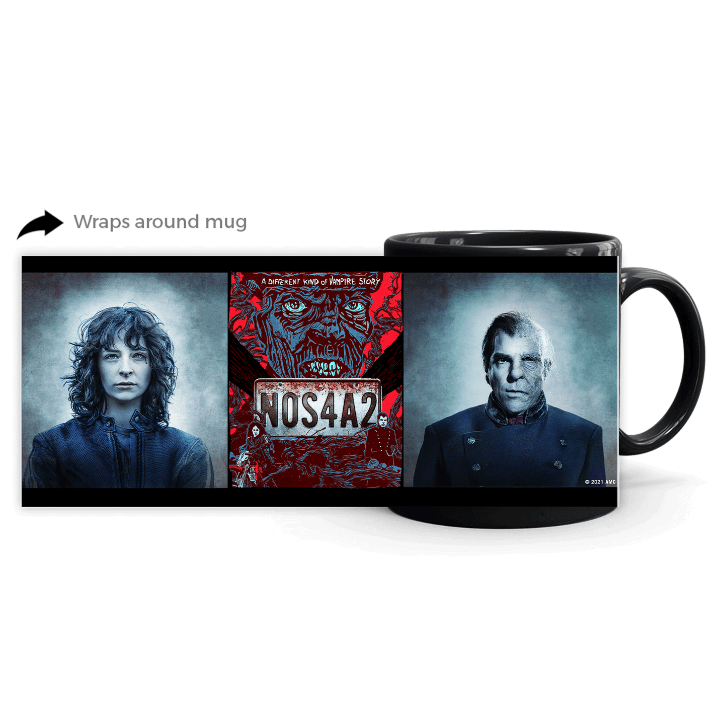 NOS4A2 Key Art Black Mug