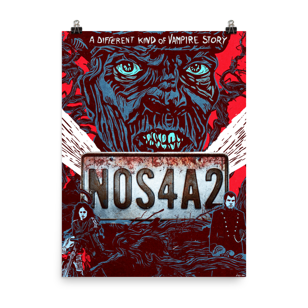 NOS4A2 Key Art Premium Satin Poster