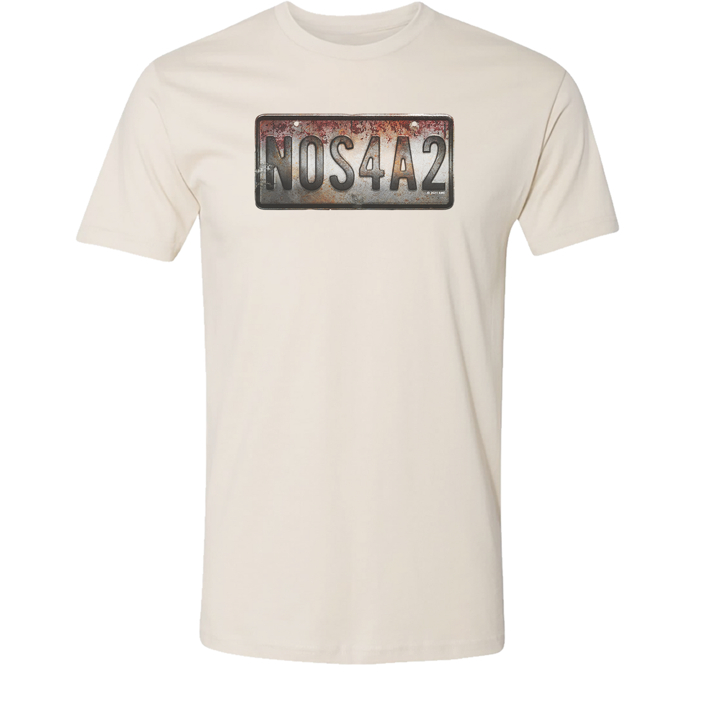 NOS4A2 License Plate Adult Short Sleeve T-Shirt