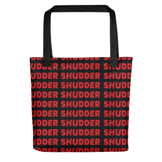 Shudder Repeat Logo Premium Tote Bag