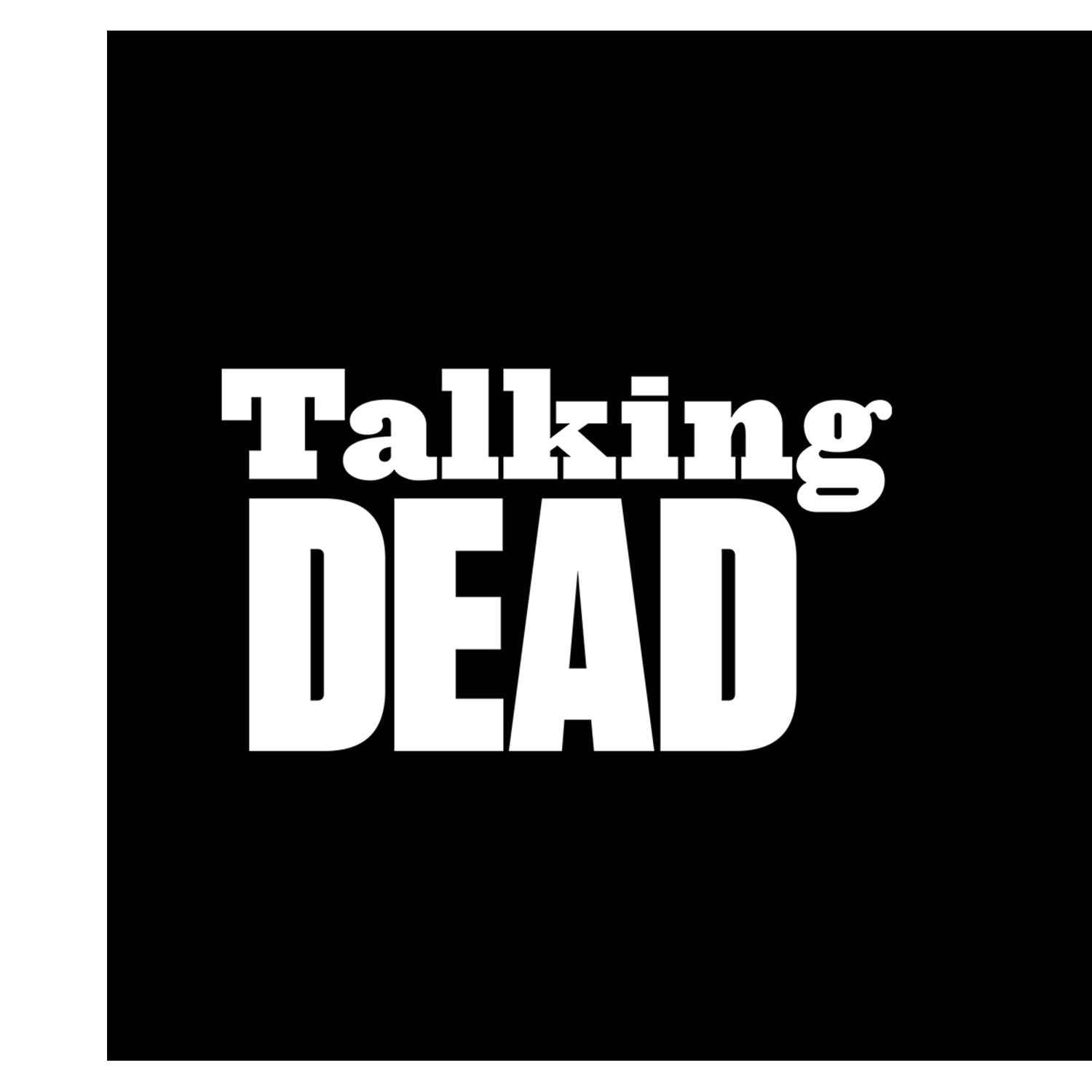 Talking Dead Logo Black Mug