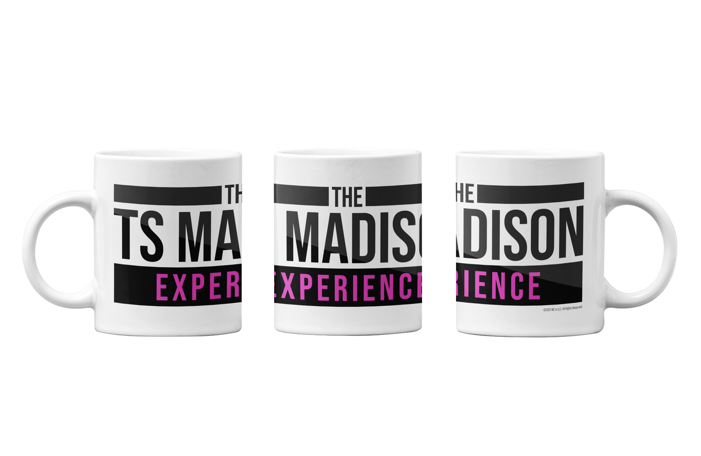 The TS Madison Experience Logo White Mug