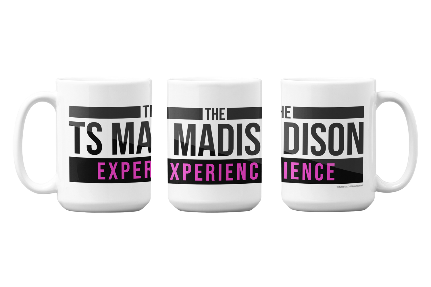 The TS Madison Experience Logo White Mug