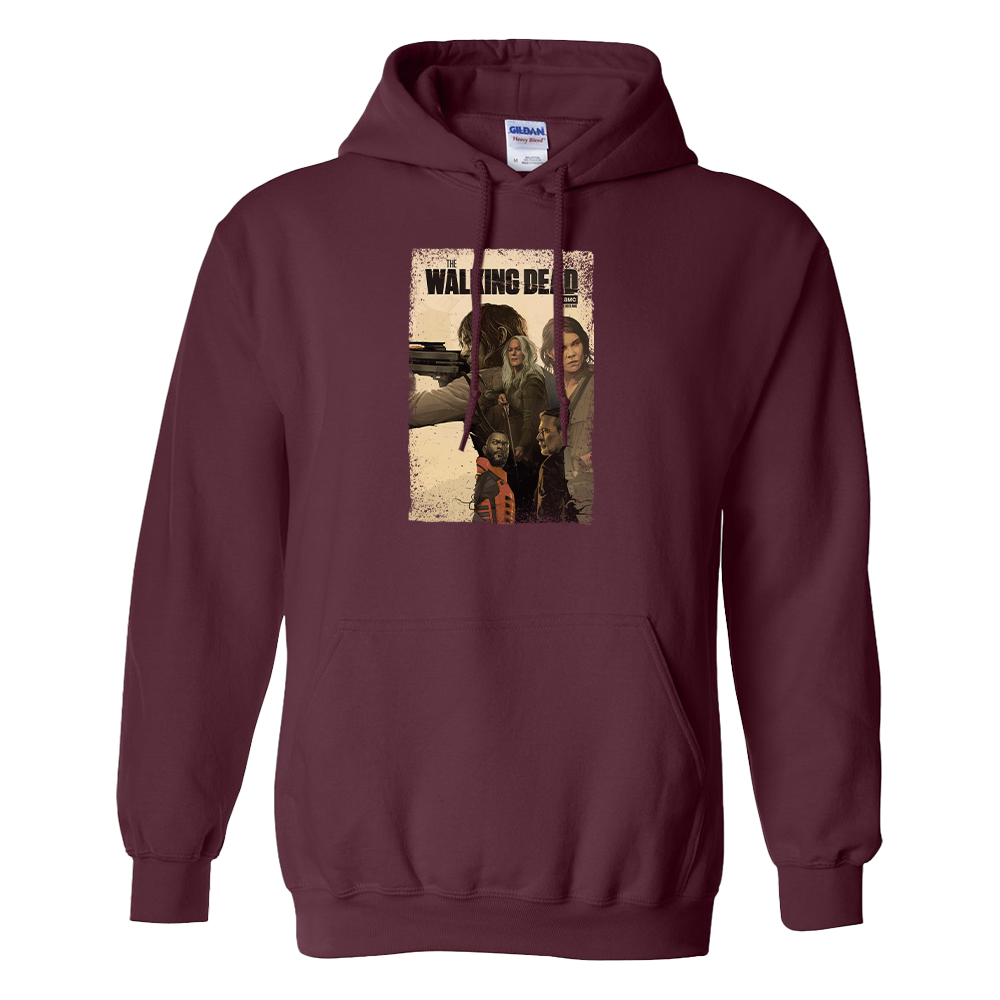 The Walking Dead Season 11B Key Art Fleece Hooded Sweatshirt