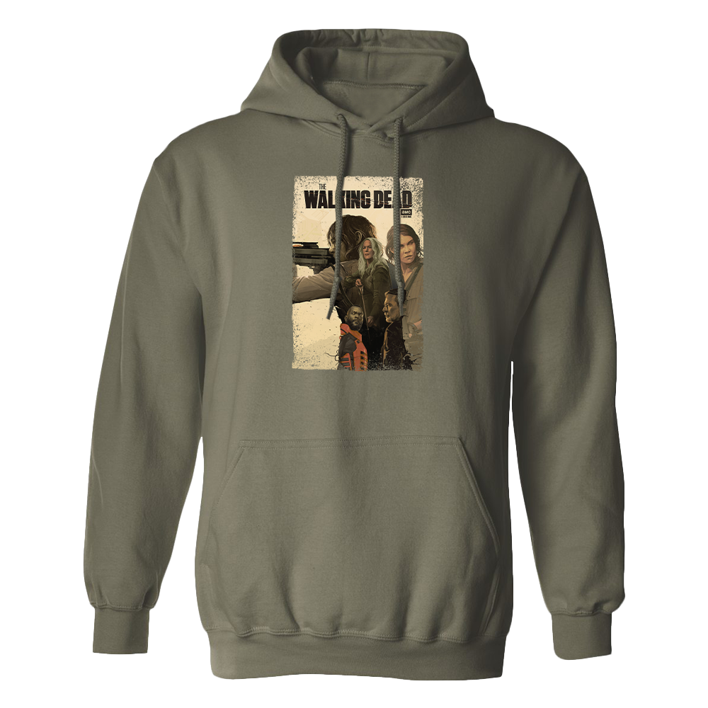 The Walking Dead Season 11B Key Art Fleece Hooded Sweatshirt