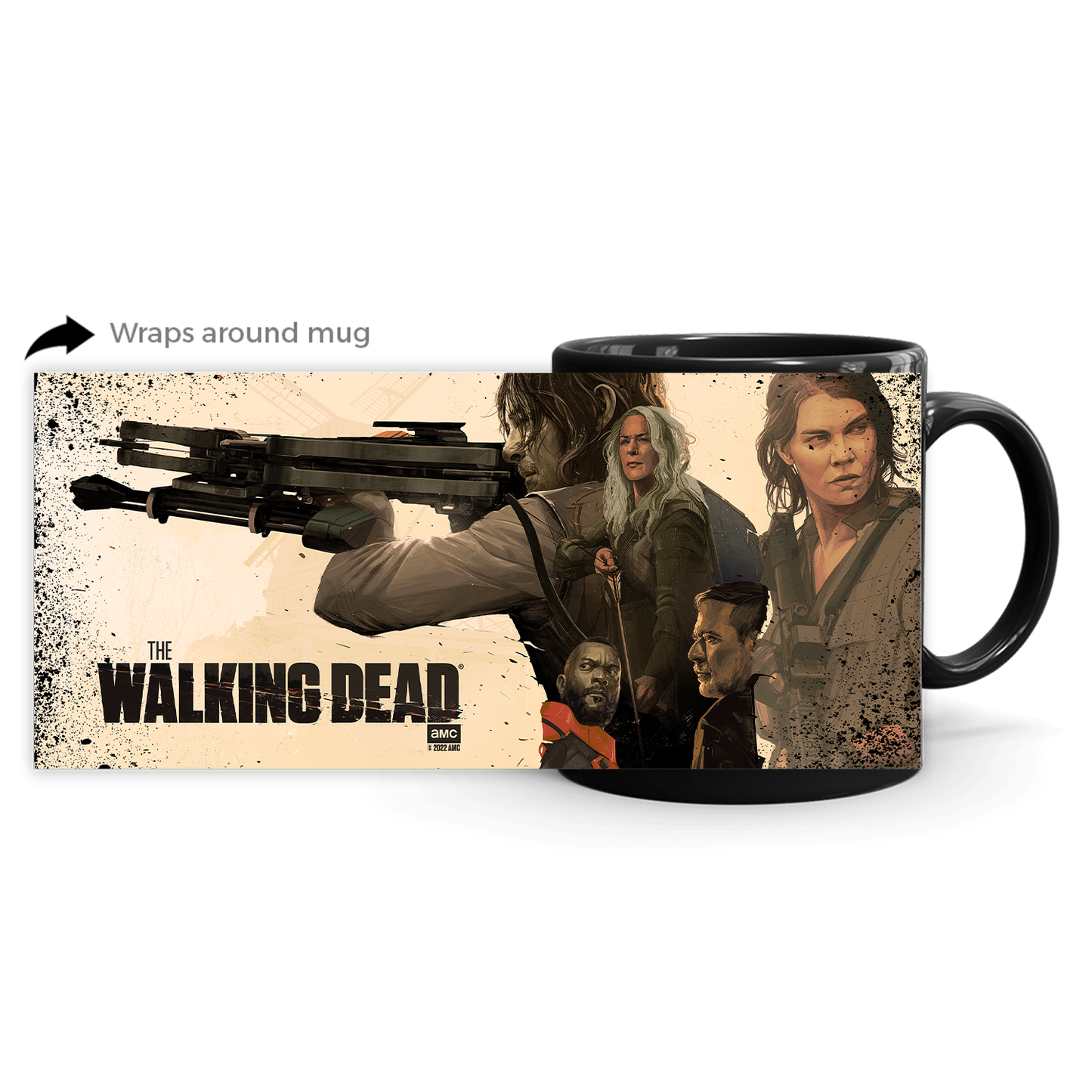 The Walking Dead Season 11B Key Art Black Mug