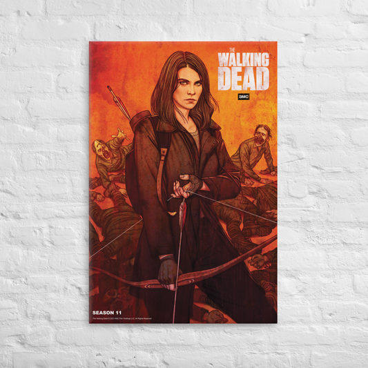11 Weeks of TWD – Season 11 by Jenny Frison Premium Gallery Wrapped Canvas