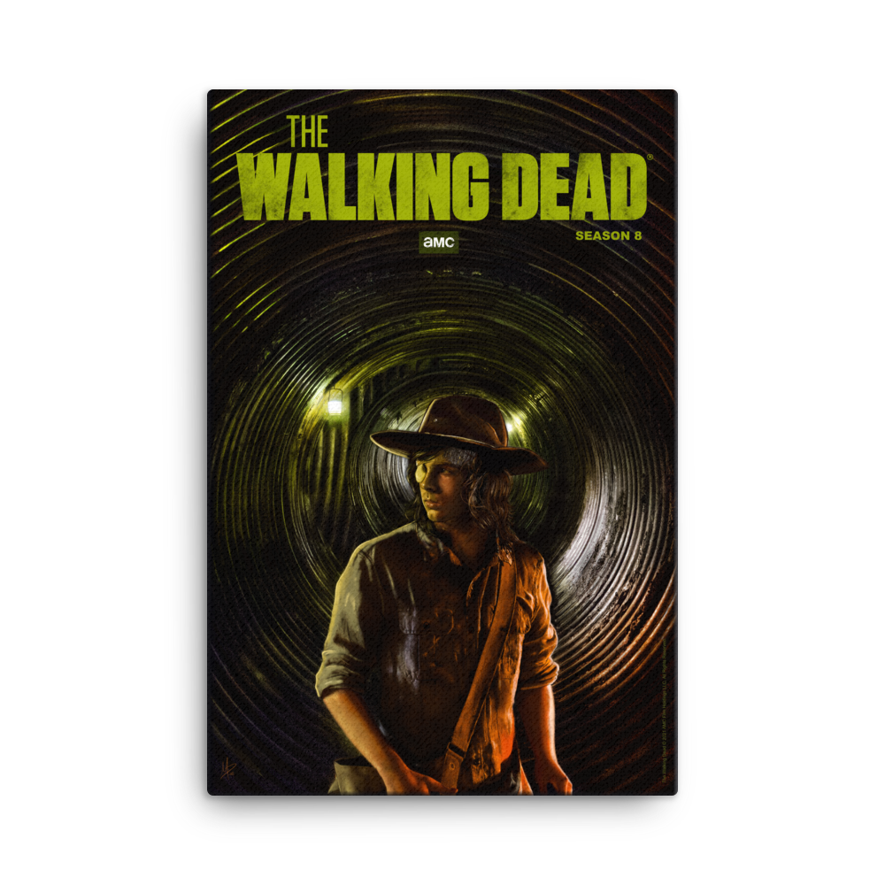 11 Weeks of TWD – Season 8 by Micheline Pitt Premium Gallery Wrapped Canvas