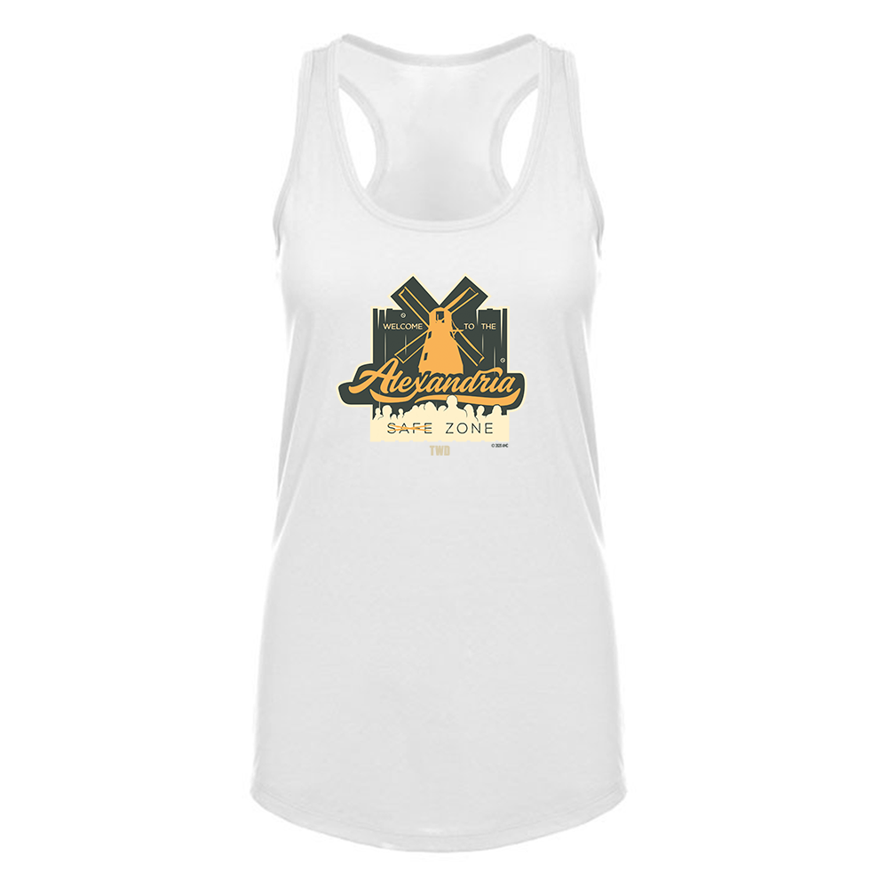 The Walking Dead Alexandria Women's Racerback Tank Top