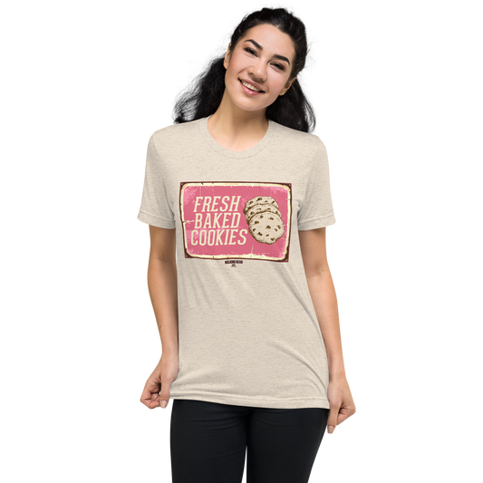 The Walking Dead Carol's Bakery Adult Tri-Blend T-Shirt