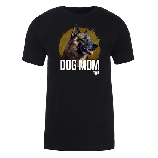 The Walking Dead Dog Mom Adult Short Sleeve T-Shirt