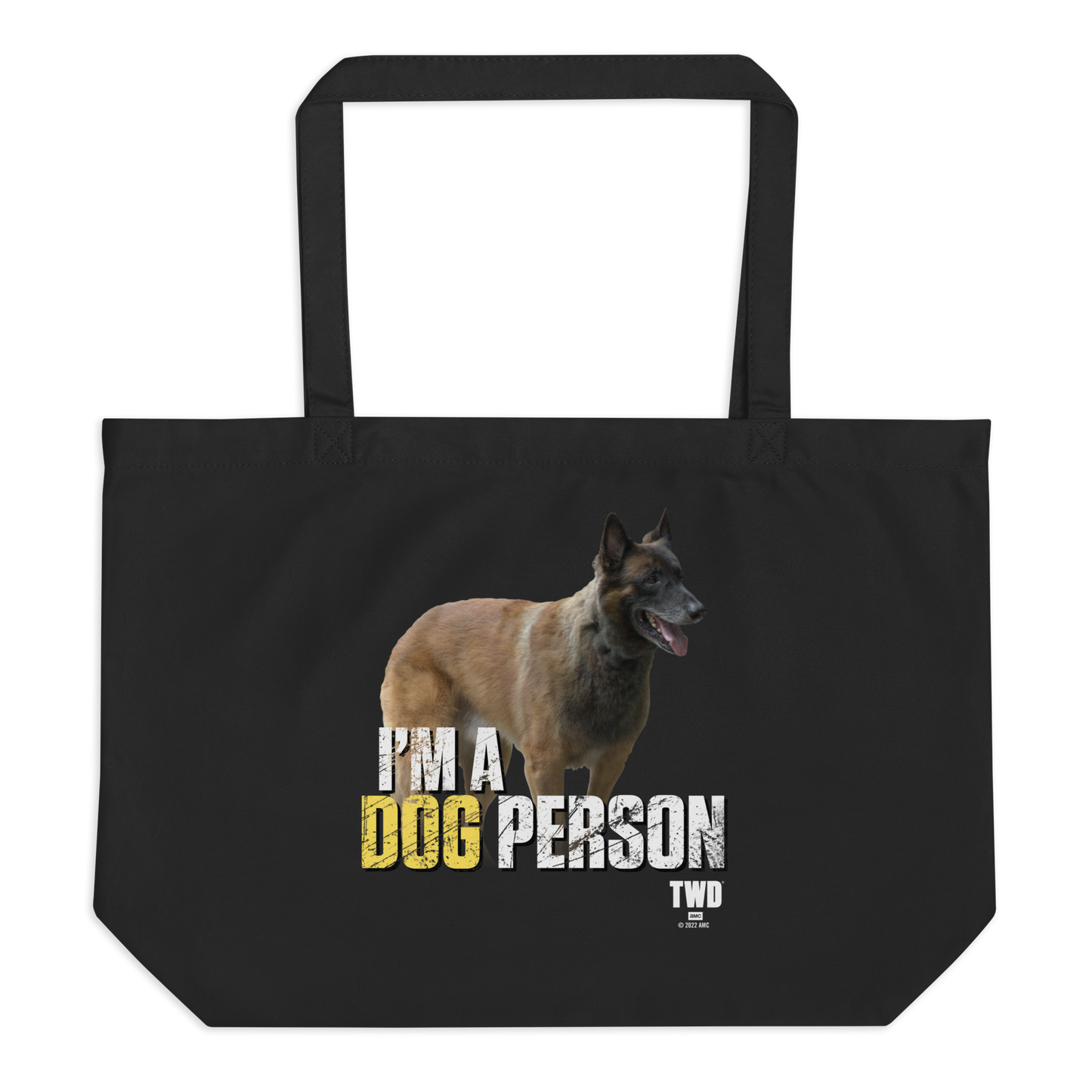 The Walking Dead Dog Person Large Eco Tote