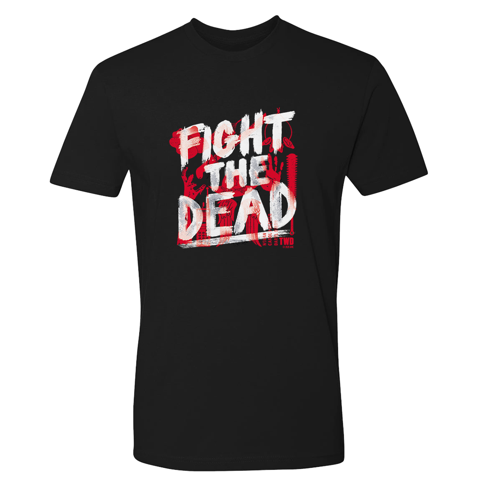 The Walking Dead Fight The Dead Adult Short Sleeve T-Shirt