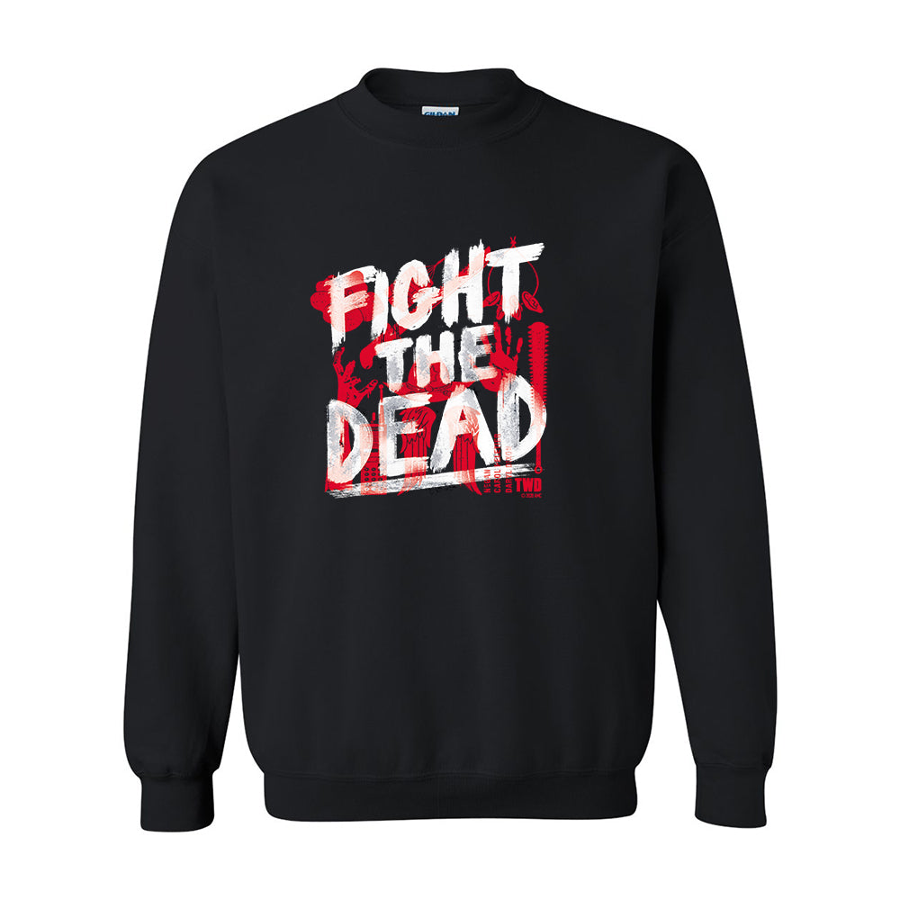 The Walking Dead Fight The Dead Fleece Crewneck Sweatshirt