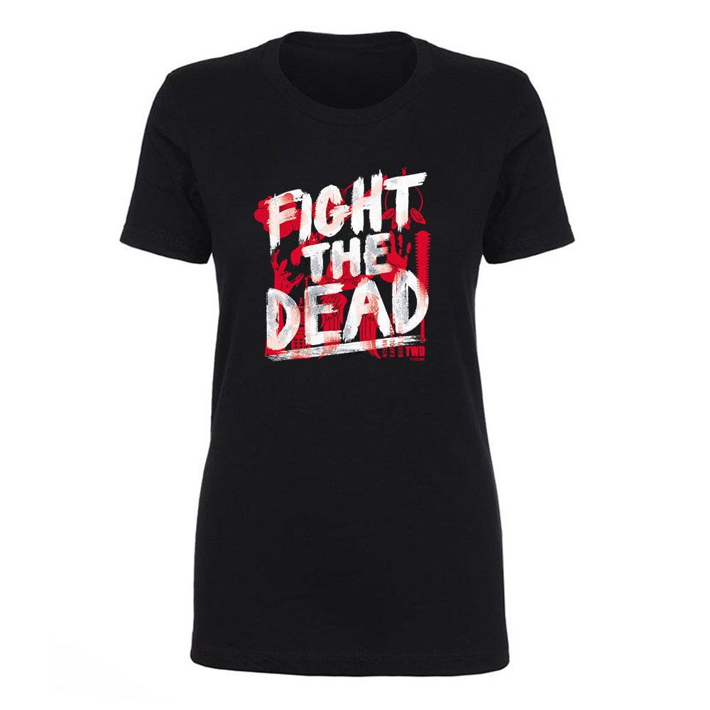 The Walking Dead Fight The Dead Women's Short Sleeve T-Shirt