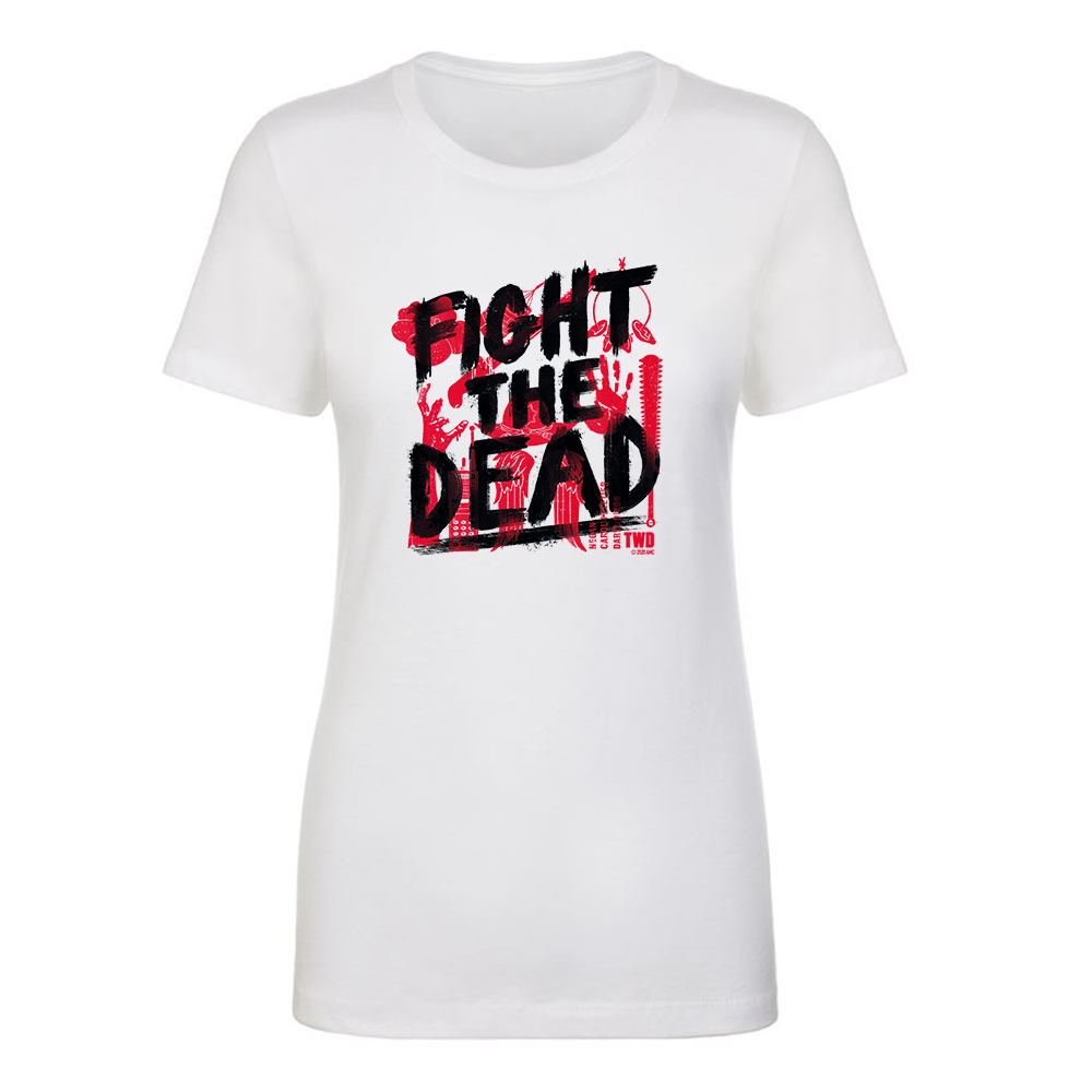 The Walking Dead Fight The Dead Women's Short Sleeve T-Shirt