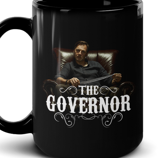The Walking Dead The Governor Black Mug