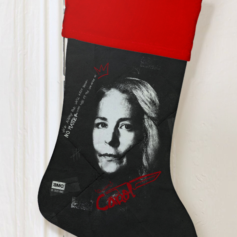 The Walking Dead Carol Graffiti Stocking