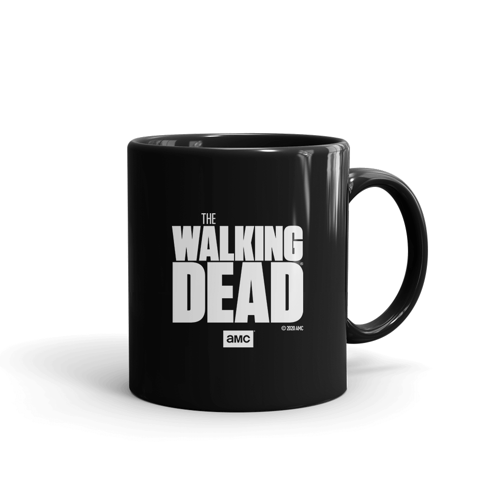 The Walking Dead Carol Graffiti Black Mug