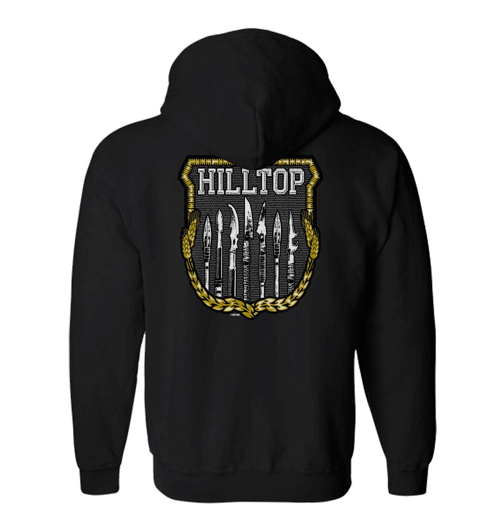 The Walking Dead Hilltop Fleece Zip-Up Hooded Sweatshirt