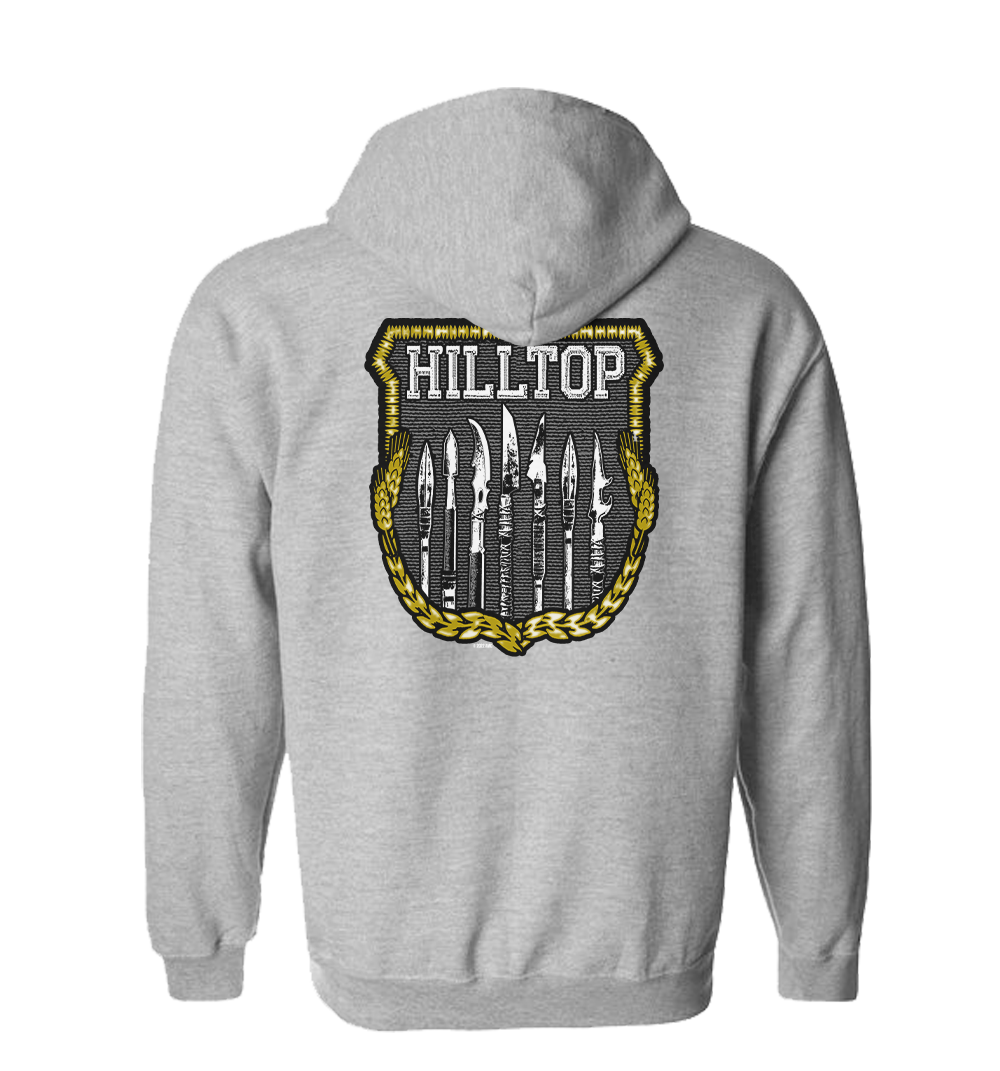 The Walking Dead Hilltop Fleece Zip-Up Hooded Sweatshirt