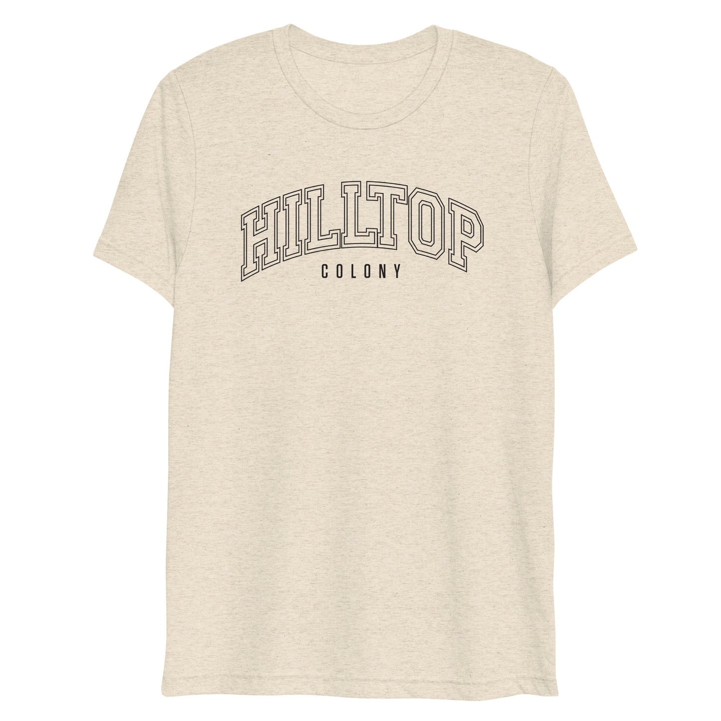 The Walking Dead Hilltop Collegiate Adult Tri-Blend T-Shirt